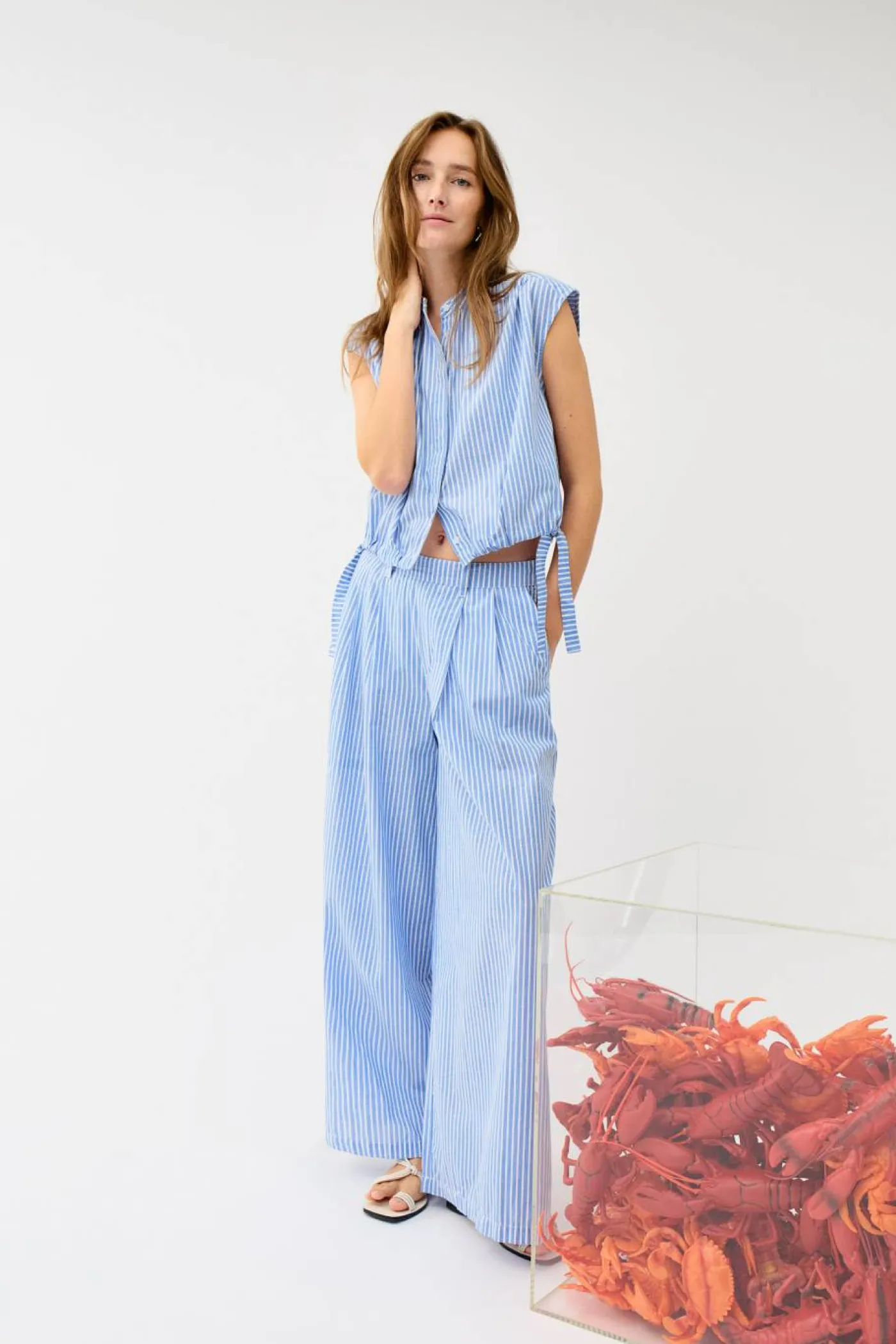 Bundfaltenhose