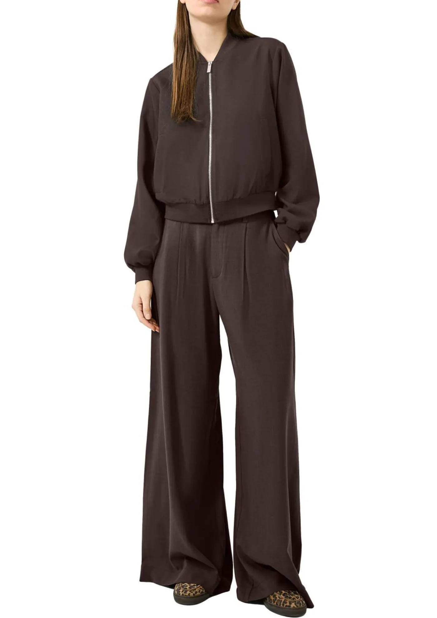 Bundfaltenhose
