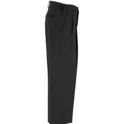 Bundfaltenhose "Leek Wide"