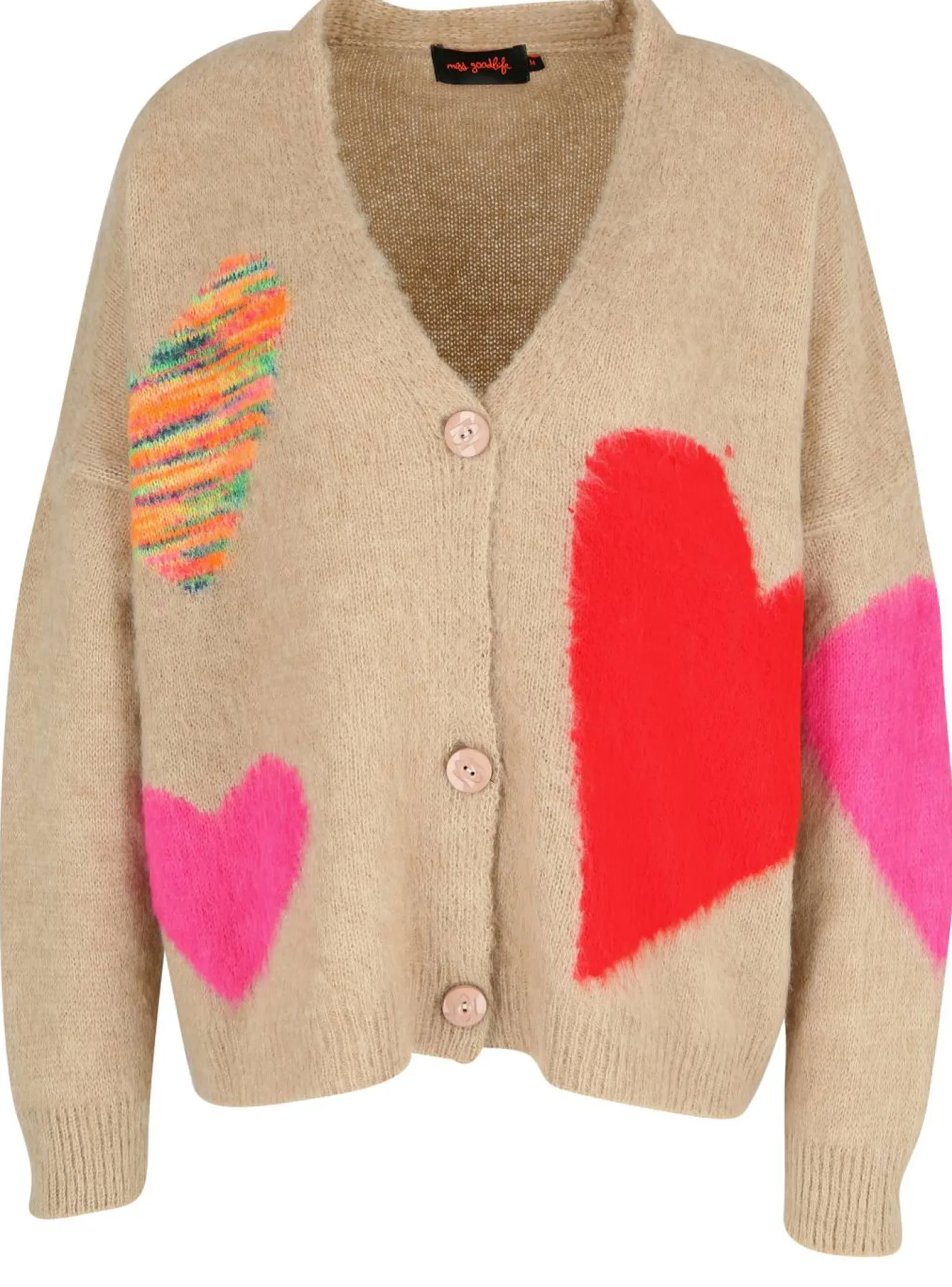 Cardigan "Hearts Allover"
