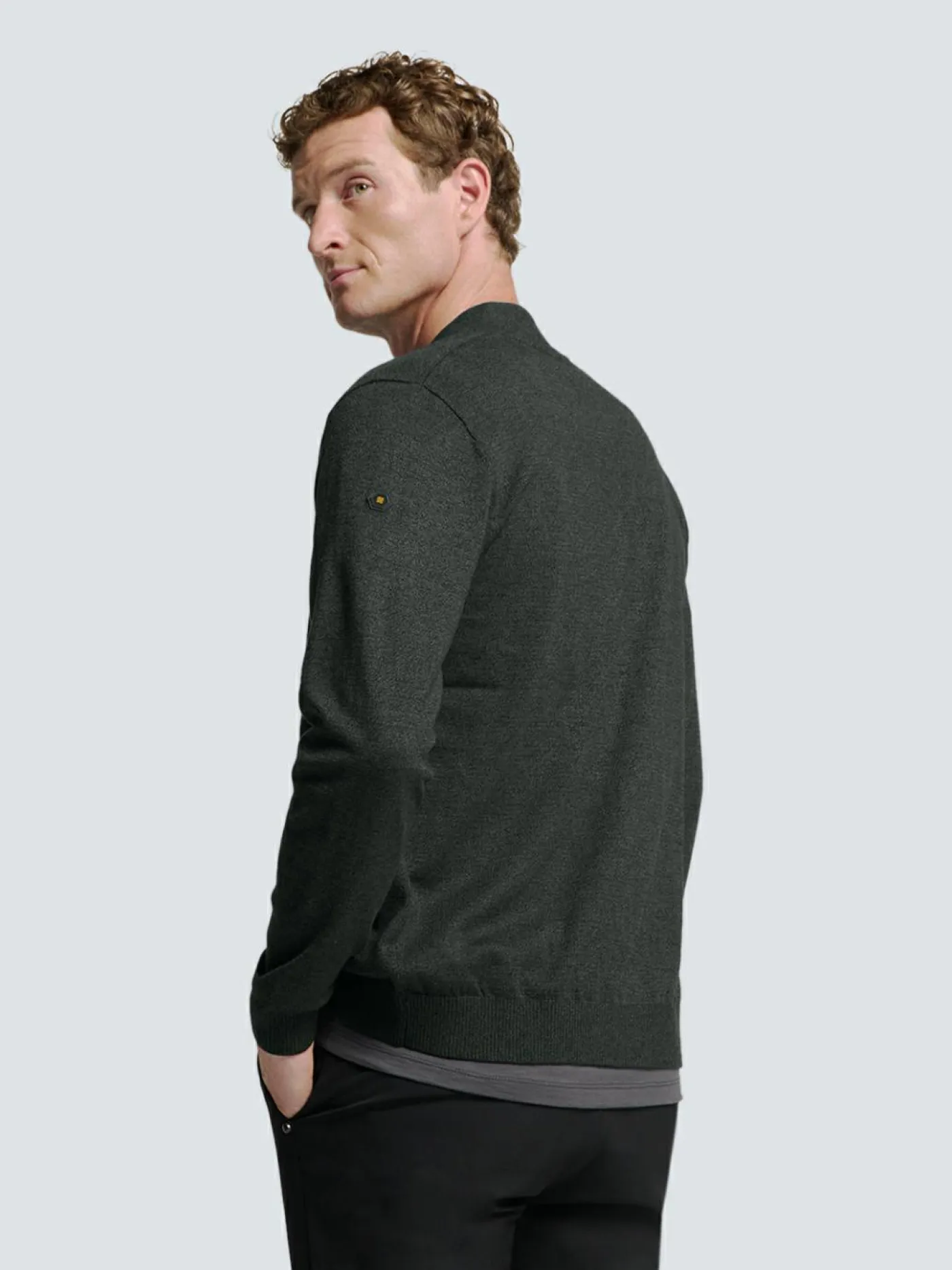 Cardigan 2 Coloured Melange