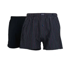 CECEBA Herren Boxershort längsgestreift 2er Pack