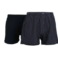 CECEBA Herren Boxershort längsgestreift 2er Pack
