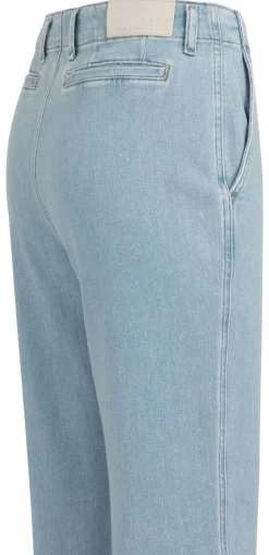 Chino-Jeans mit geradem Bein und Paspeltaschen