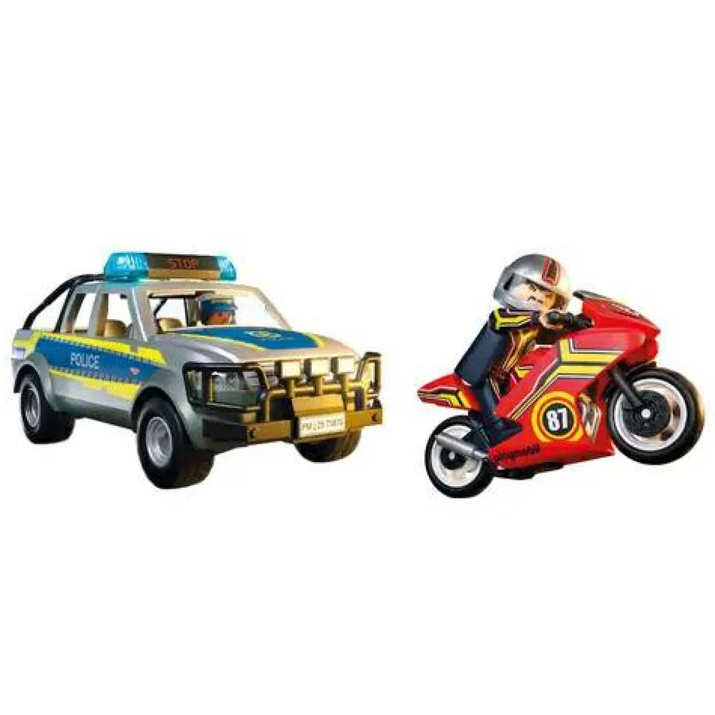 City Action "Verfolgungsjagd mit Polizei Pick-Up"