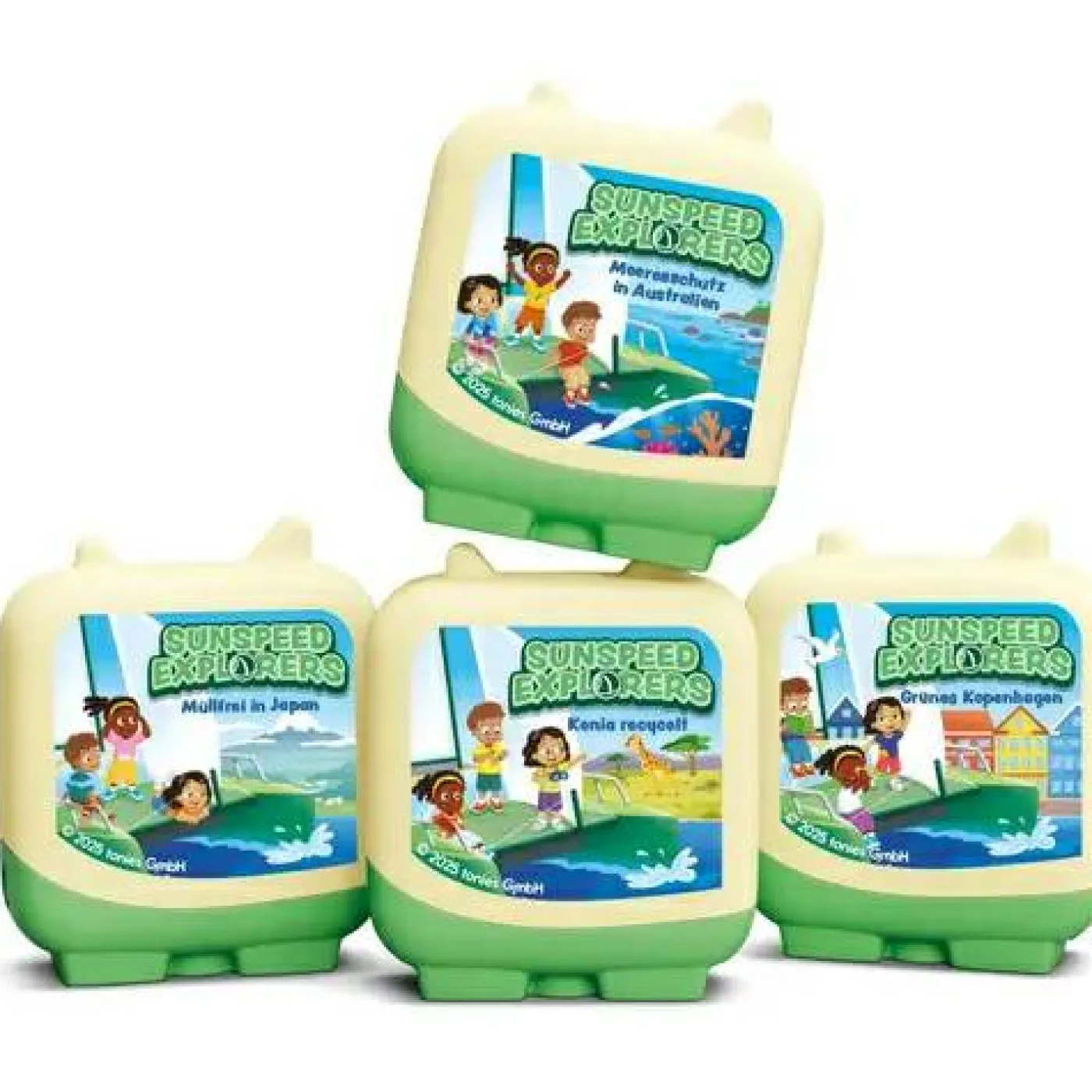 Clever Tonie-Set "The Sunspeed Explorers", 4er-Pack