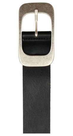 4CM NAPPALEDERGUERTEL, SCHWARZ, 105