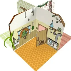 Cozy Stickerhaus - Kleiner Bär