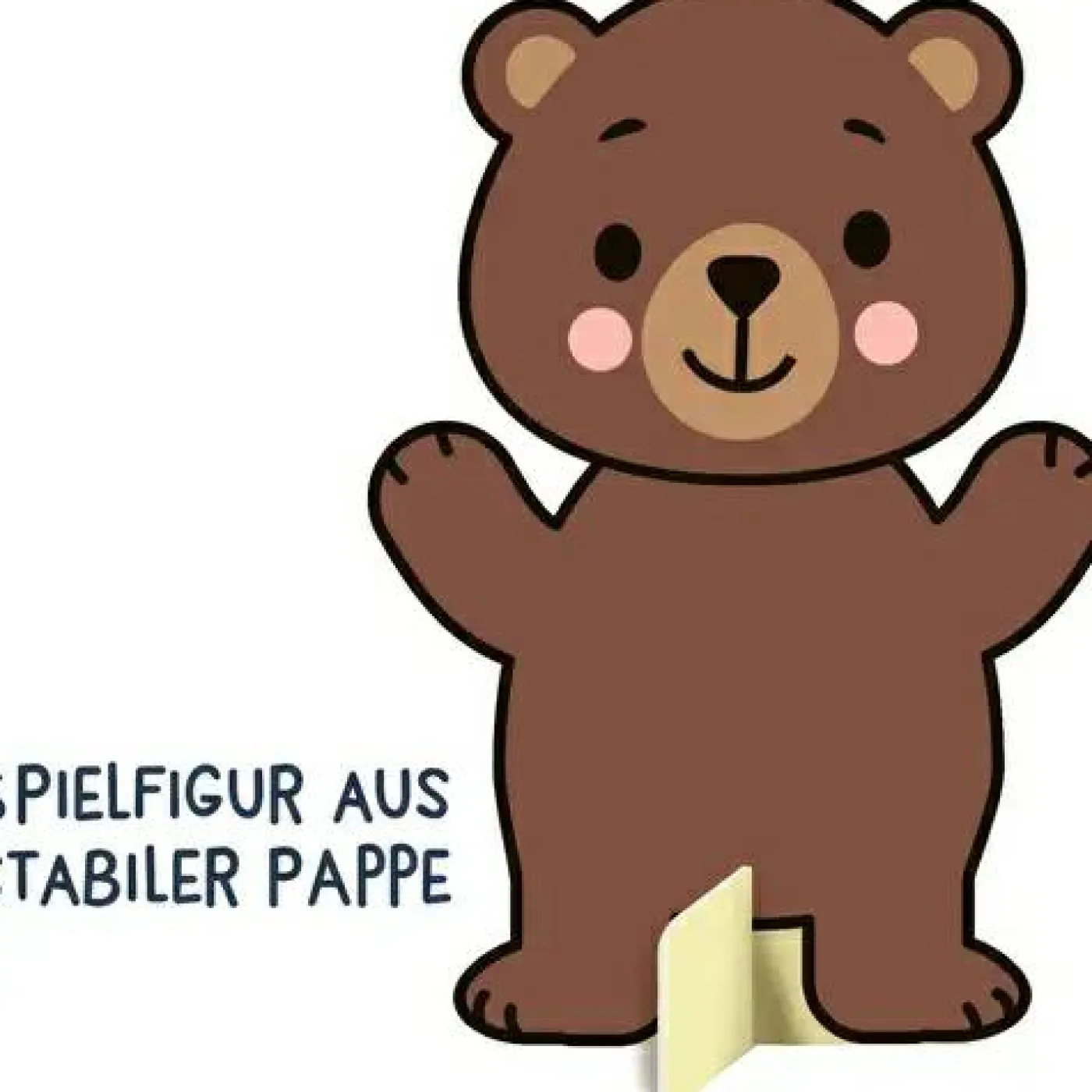 Cozy Stickerhaus - Kleiner Bär