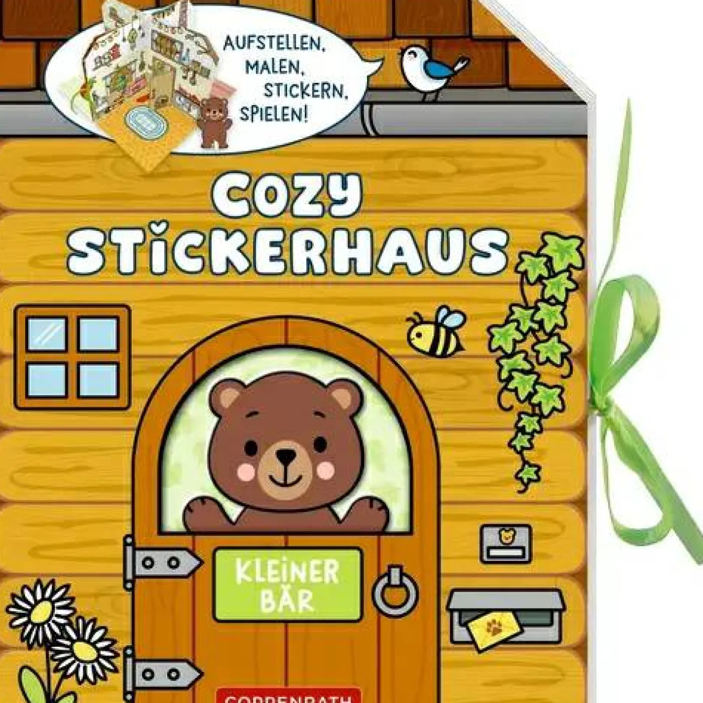 Cozy Stickerhaus - Kleiner Bär