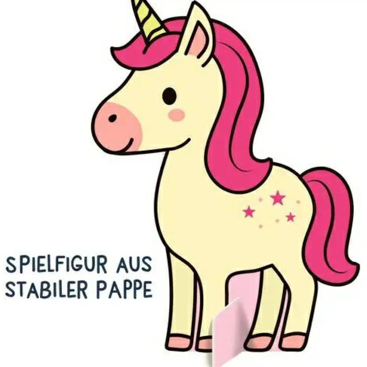 Cozy Stickerhaus - Kleines Einhorn
