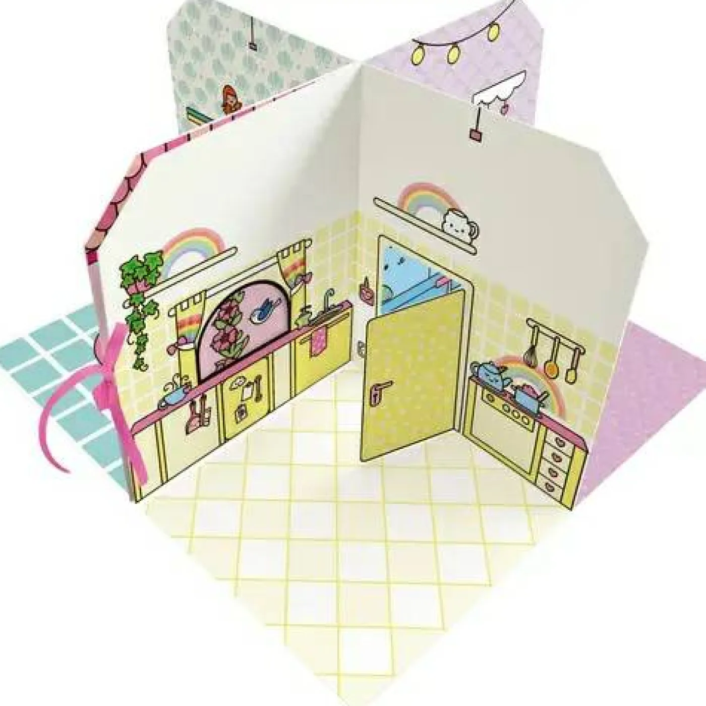 Cozy Stickerhaus - Kleines Einhorn