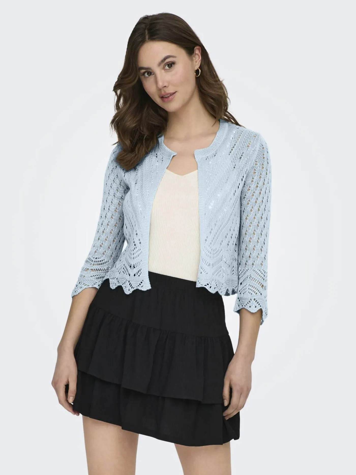 Cropped Cardigan "Sun"