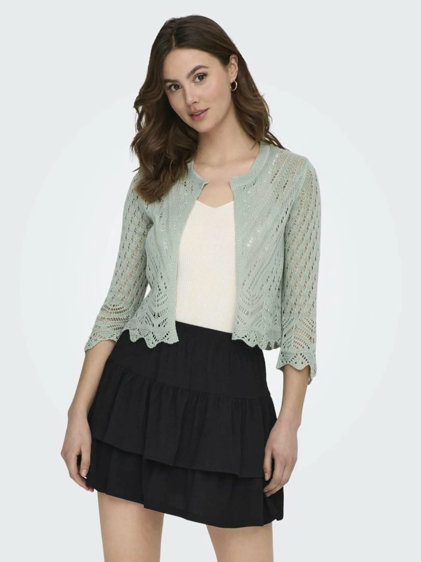 Cropped Cardigan "Sun"