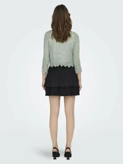 Cropped Cardigan "Sun"