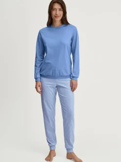 DAMEN Pyjama mit B#ndchen
