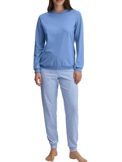 DAMEN Pyjama mit B#ndchen