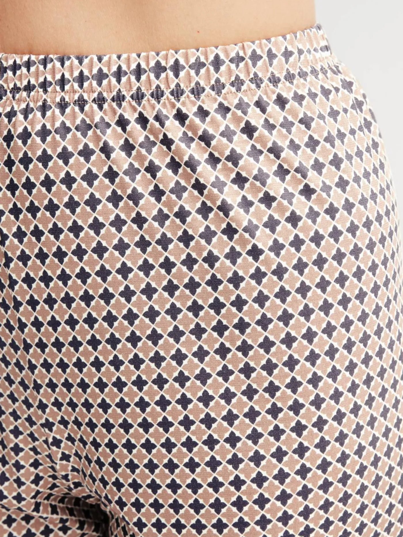 DAMEN Pyjama mit B#ndchen