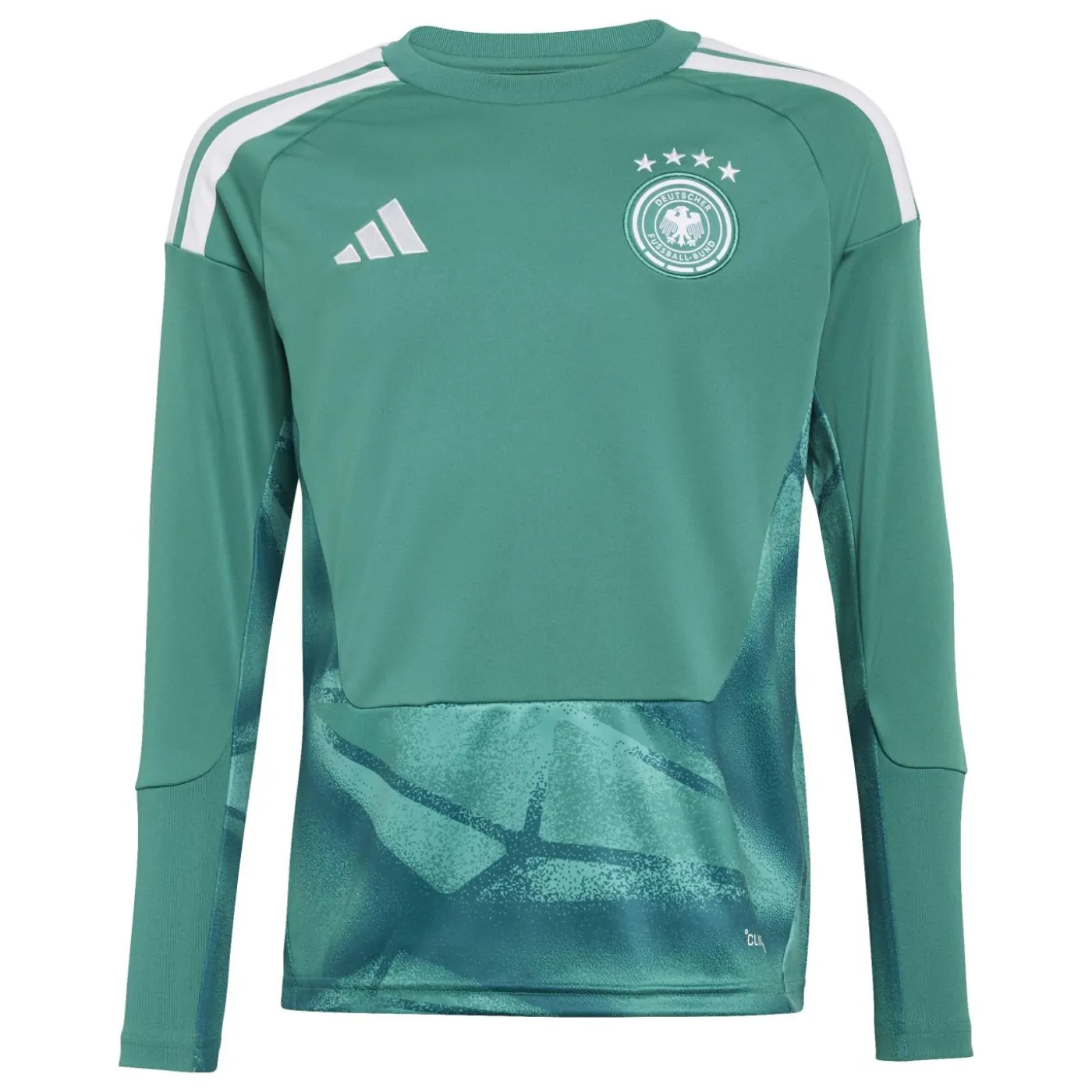Deutschland 26 Langärmeliges Torwart-Heimtrikot Kids