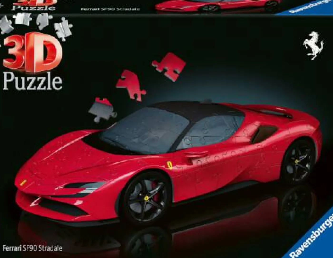 3D-Puzzle "Ferrari SF 90 Stradale", 108 Teile
