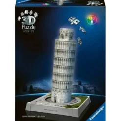 3D-Puzzle "Iconcs - Schiefer Turm von Pisa", mit Licht