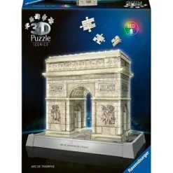 3D-Puzzle "Iconics - Triumphbogen Paris", mit Licht