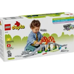 Duplo "Eisenbahnbrücke und Schienen", 10426