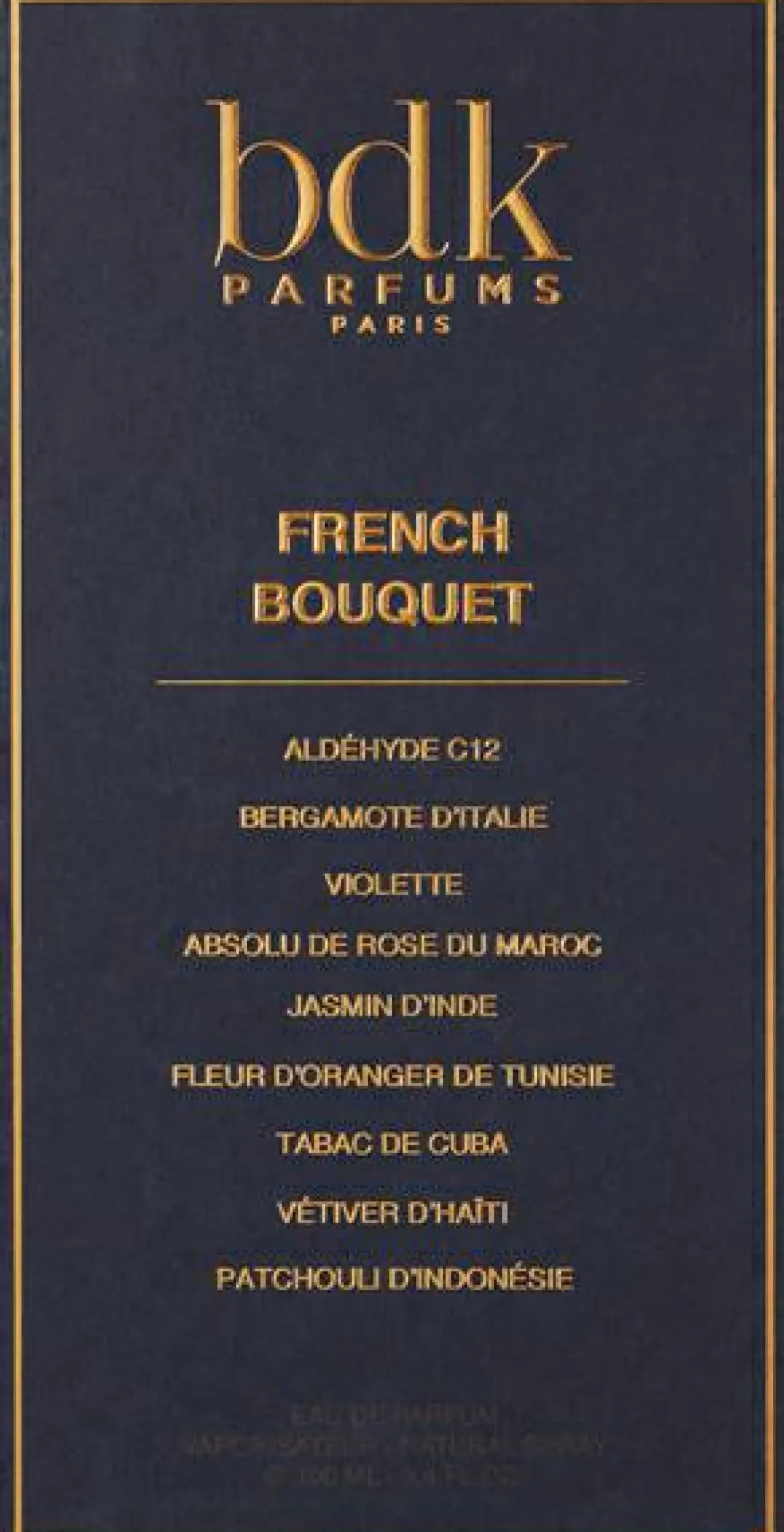 Eau de Parfum "French Bouquet", 100 ml