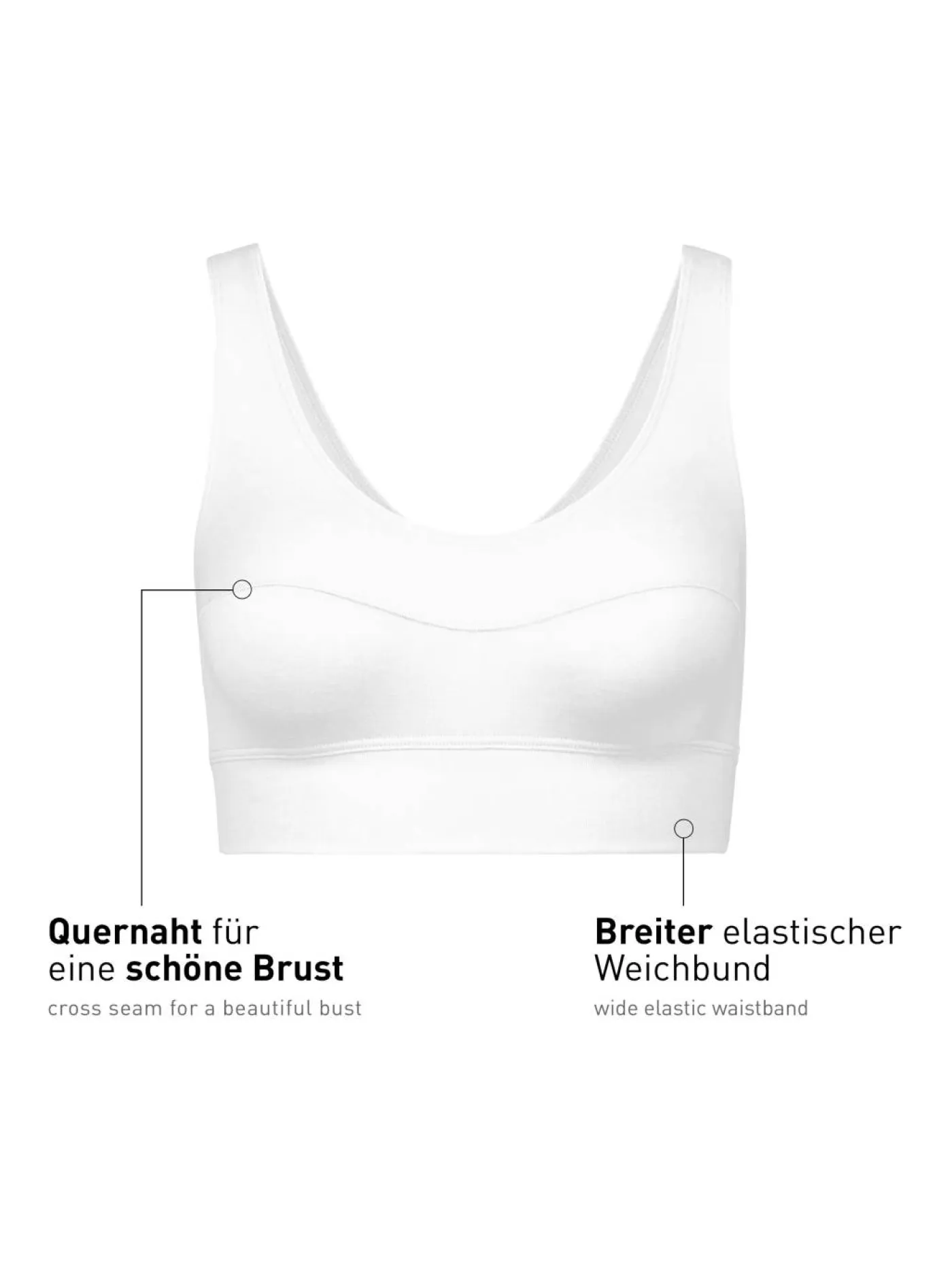 Elastisches Bustier