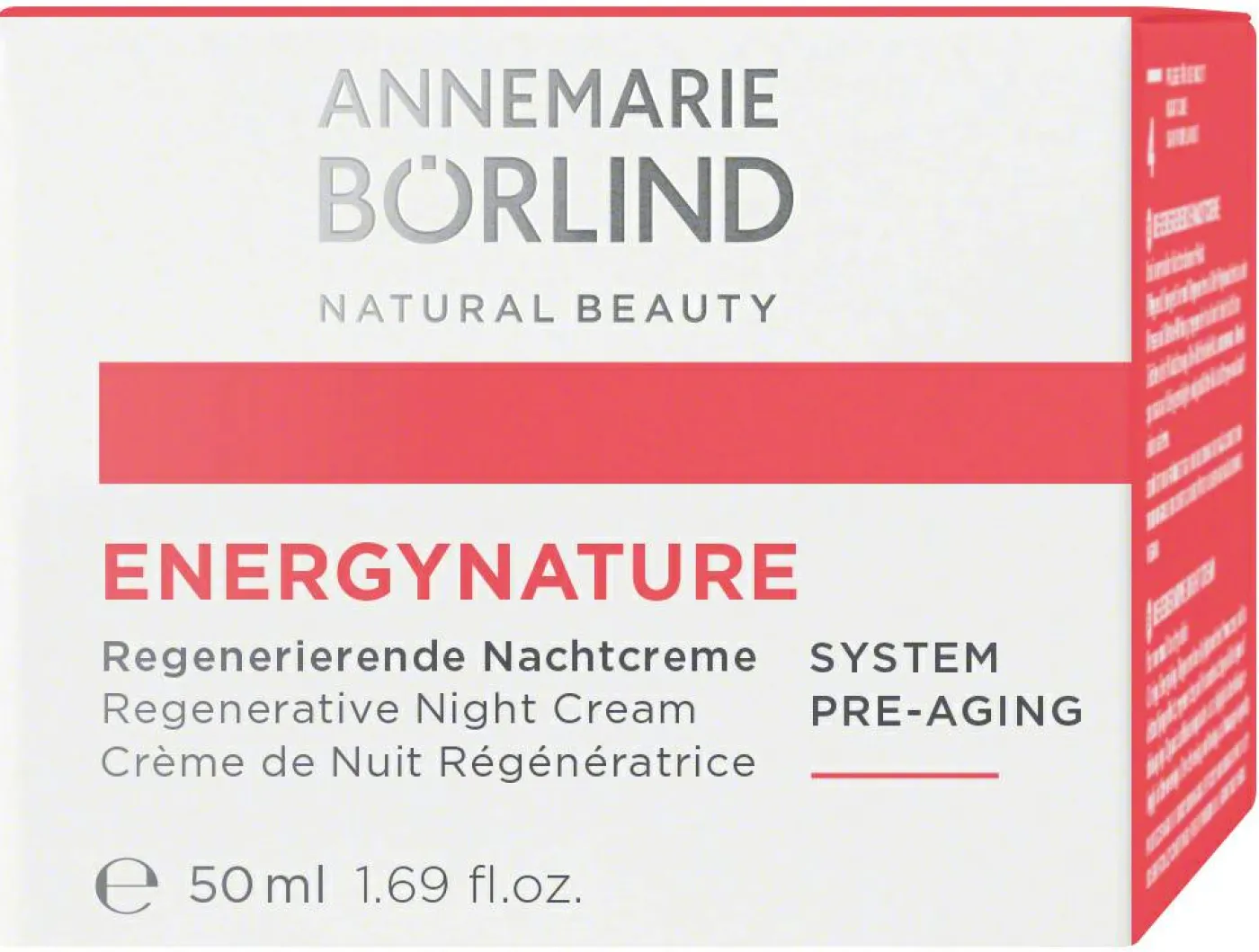 "Energynature" Regenerierende Nachtcreme 50 ml