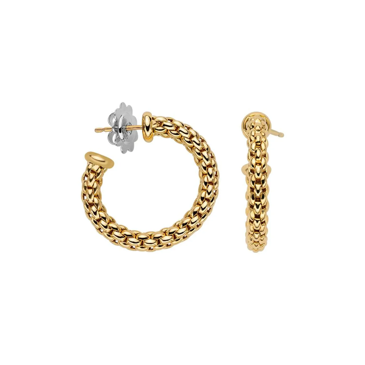 750er Gold Creolen