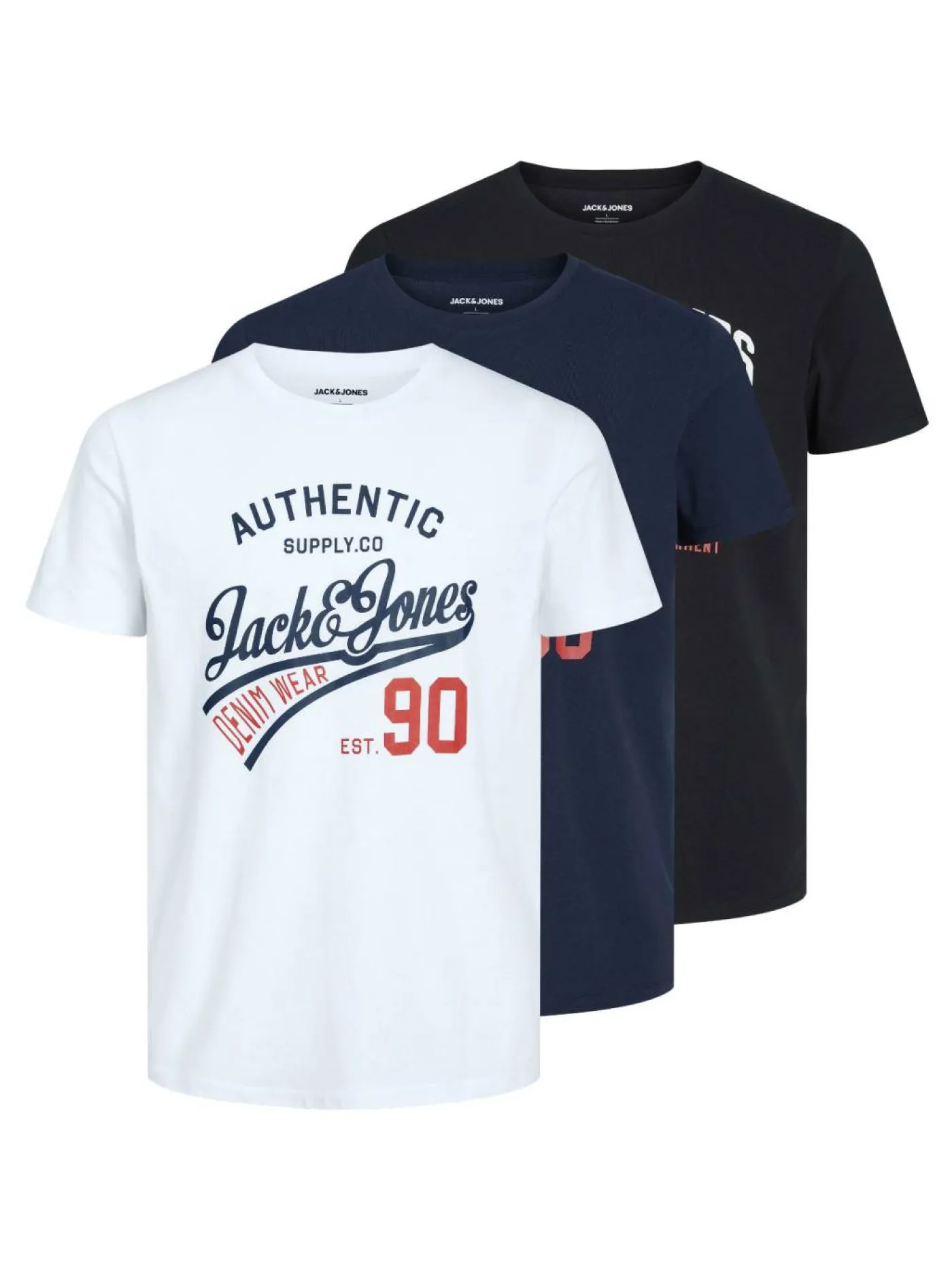 3er Pack - T-Shirt "JJETHAN"