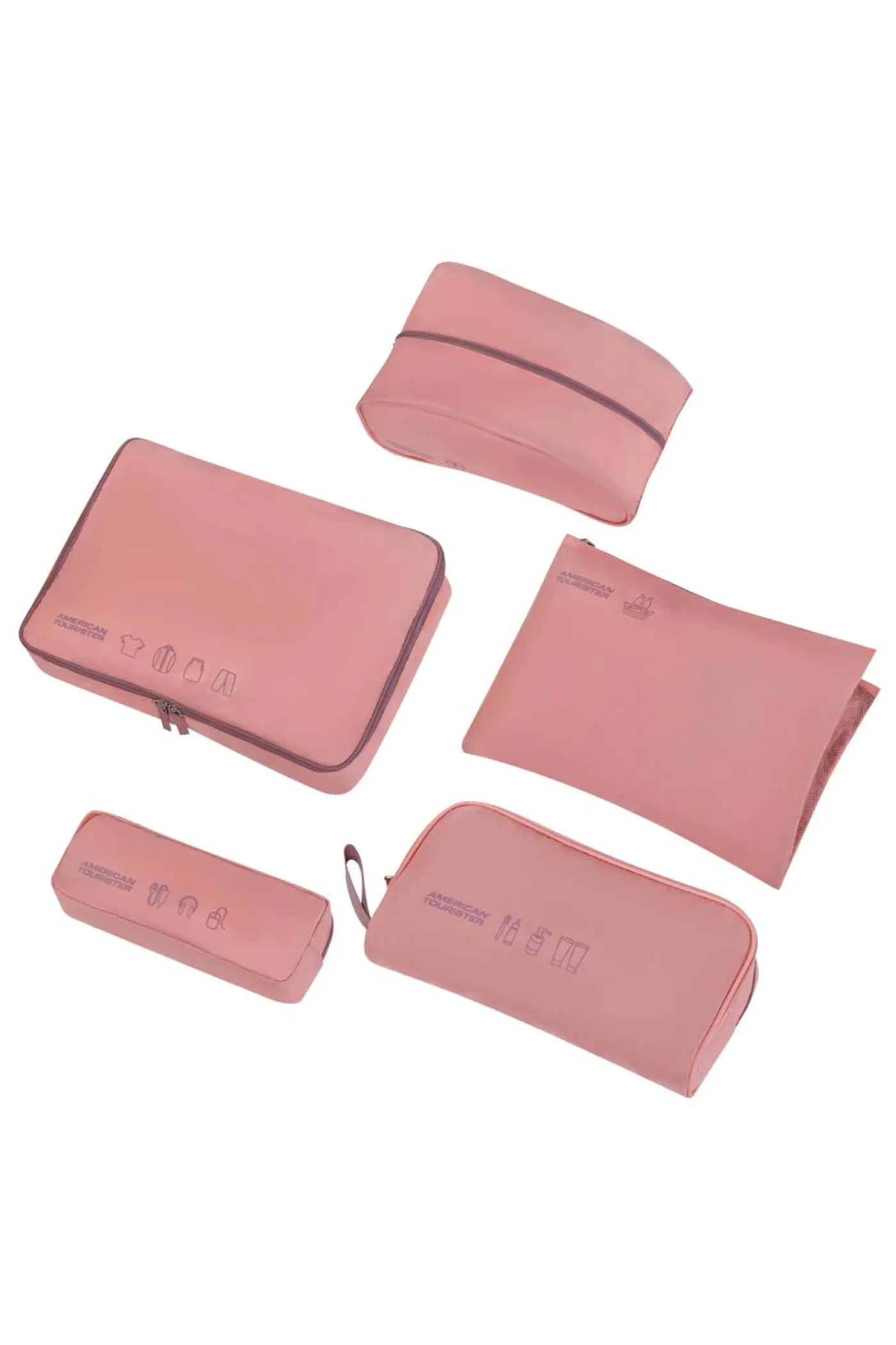 5er-Set Packorganizer