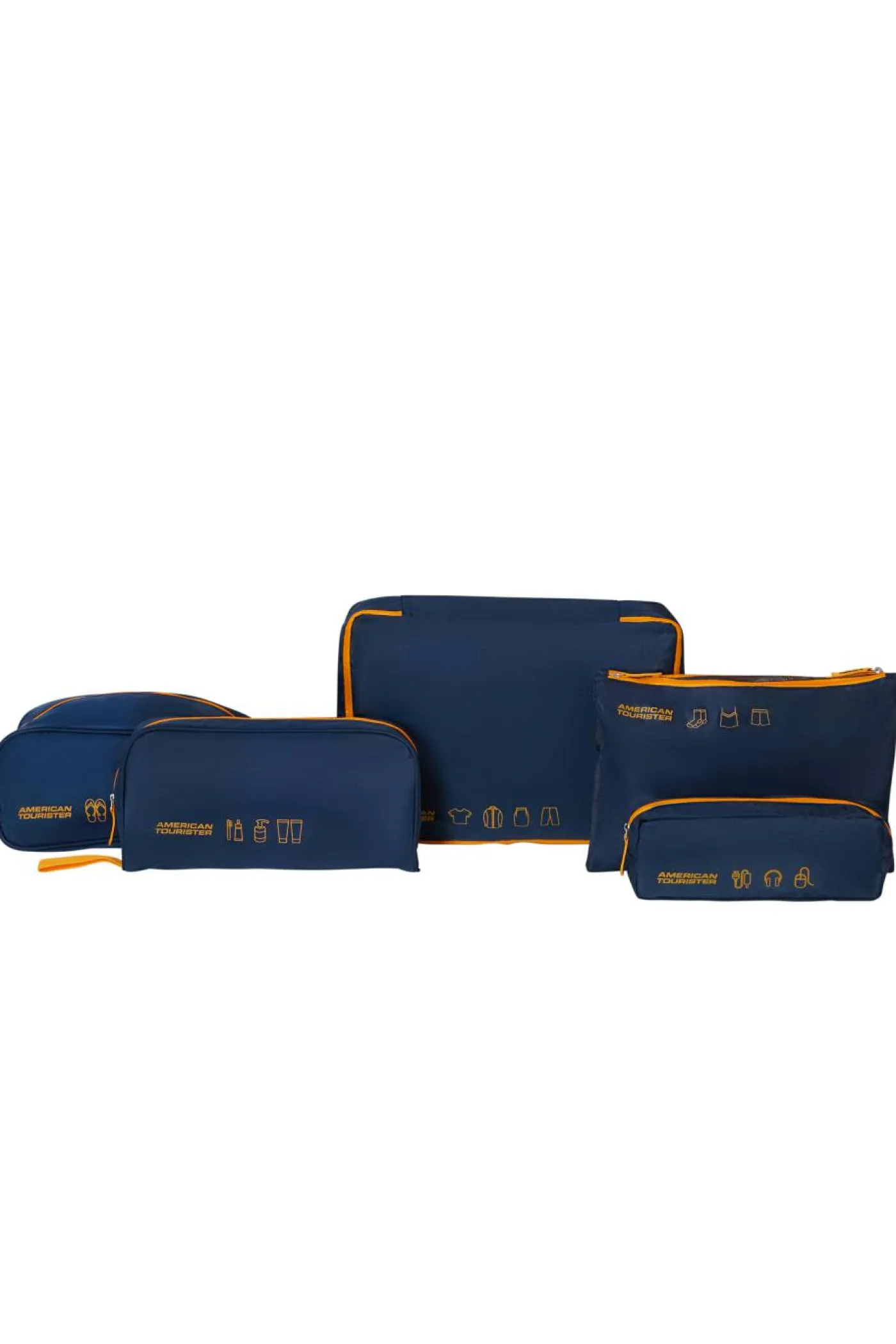 5er-Set Packorganizer