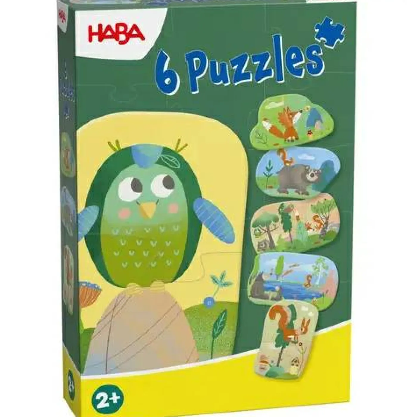 Erste Puzzles "Waldtiere"