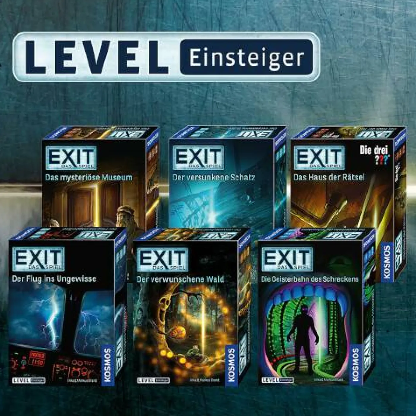 Escape Room-Spiel "EXIT - Der verwunschene Wald" (Einsteiger)