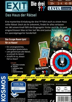 Escape Room-Spiel "EXIT - Die drei ???: Das Haus der Rätsel" (Einsteiger)