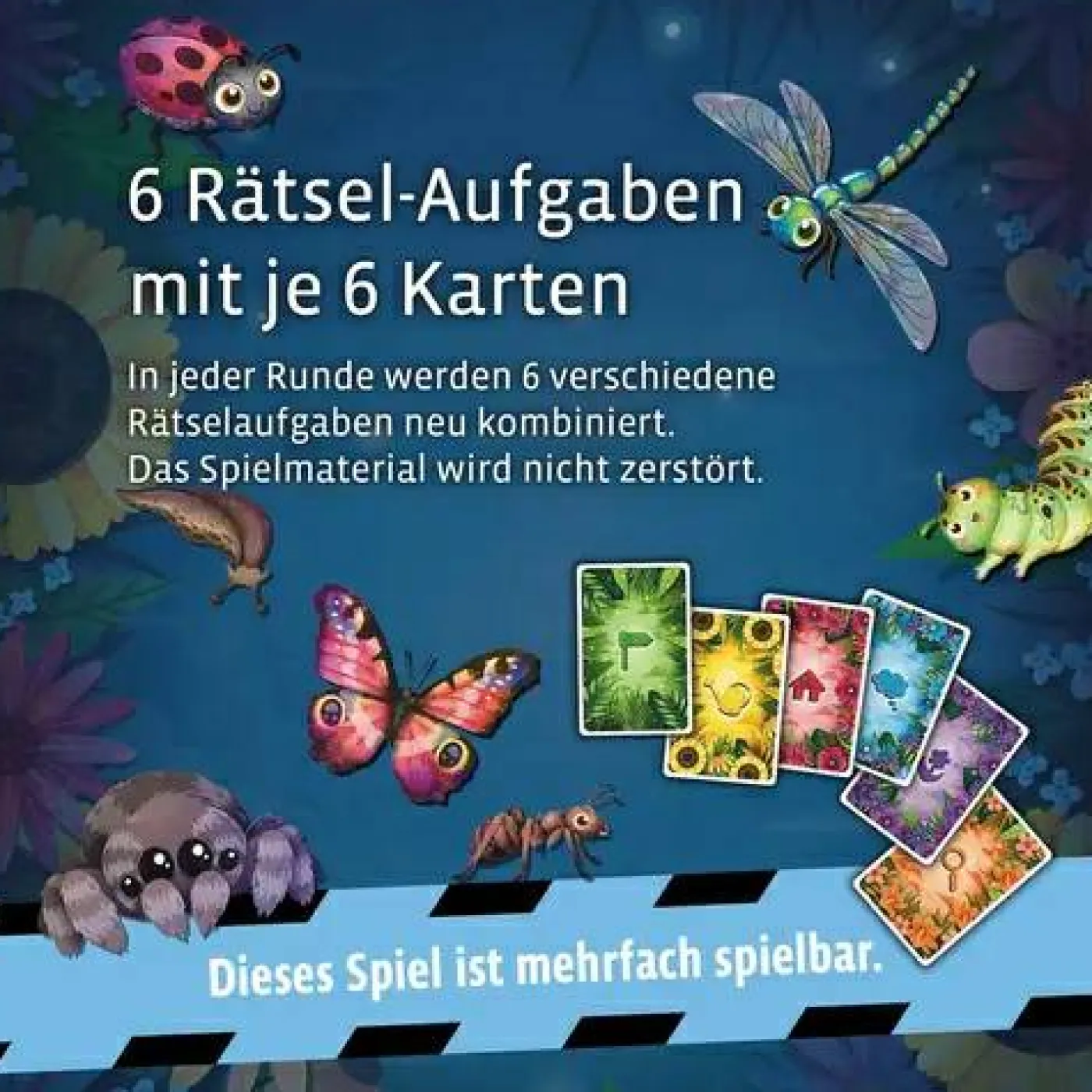 Escape-Room-Spiel "EXIT Kids - Krabbeliger Rätselspaß"