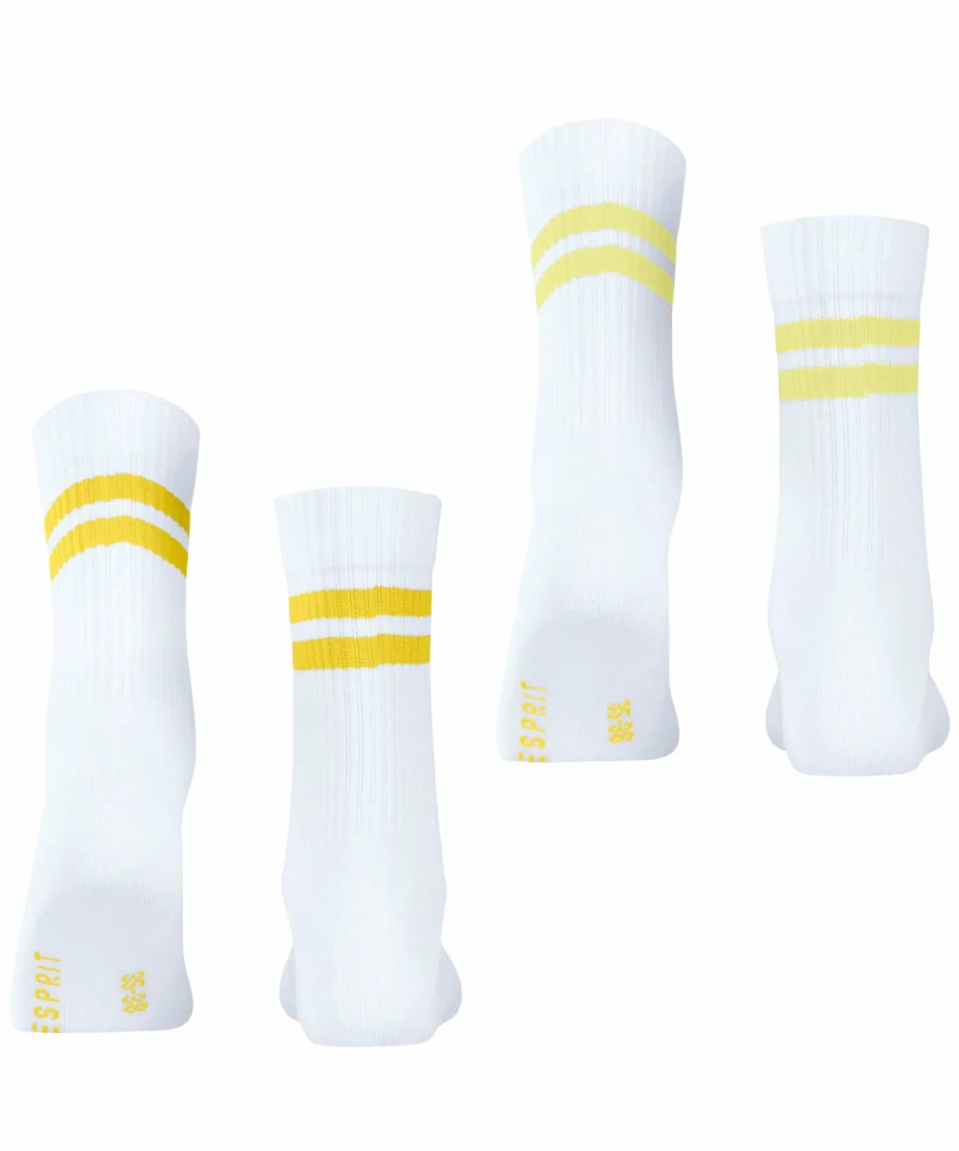 Esprit Tennis Stripe 2-Pack Damen Socken