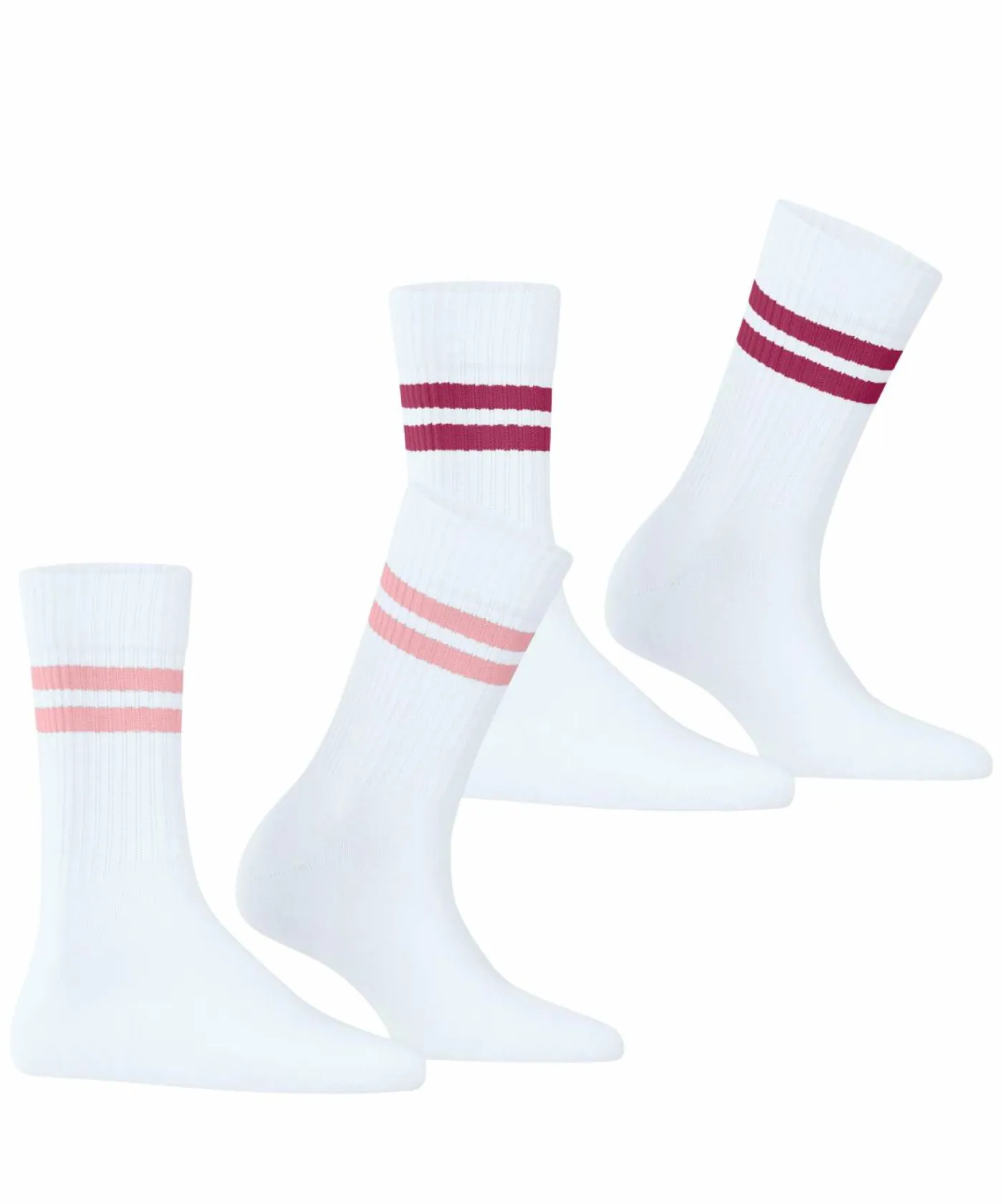 Esprit Tennis Stripe 2-Pack Damen Socken