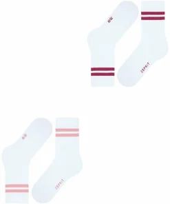 Esprit Tennis Stripe 2-Pack Damen Socken