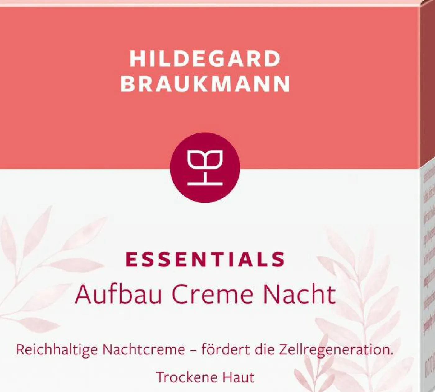 "Essentials" Aufbau Creme Nacht 50 ml