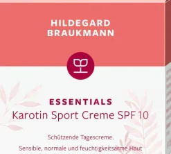 "Essentials" Karotin Sport Creme SPF 10 50 ml