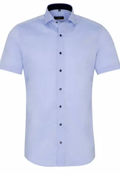 ETERNA KURZARM HEMD SLIM FIT STRETCH