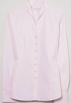 ETERNA LANGARM BLUSE MODERN CLASSIC JAQUARD