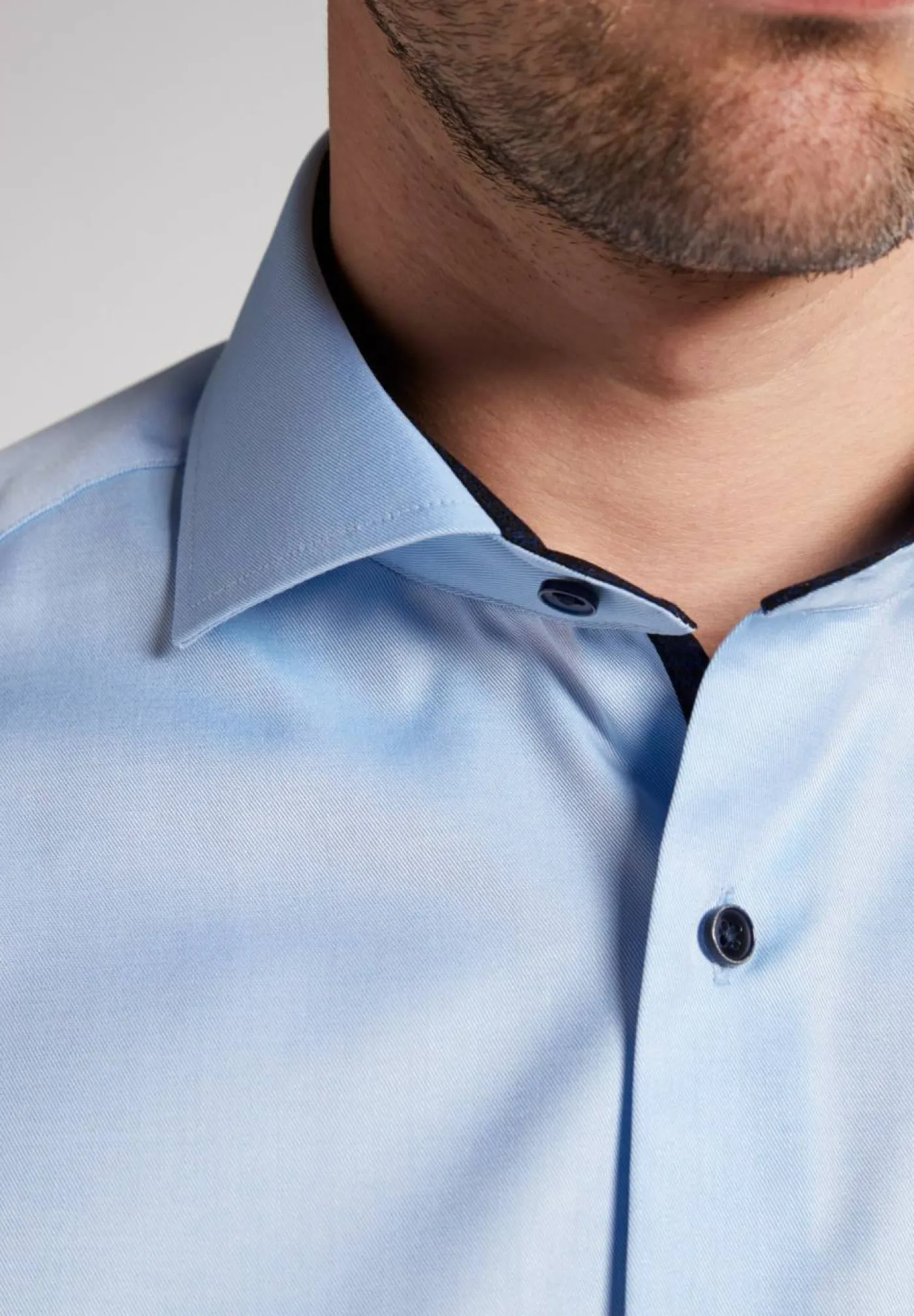 ETERNA LANGARM HEMD COMFORT FIT COVER SHIRT TWILL
