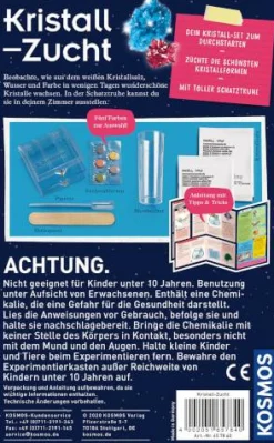 Experimentier-Set "Kristall-Zucht"