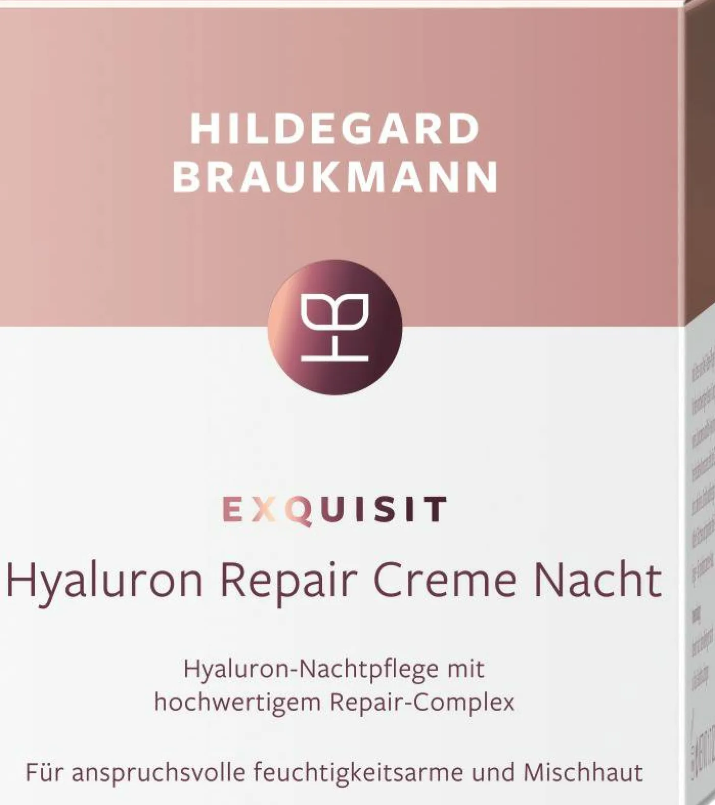 "Exquisit" Hyaluron Repair Creme Nacht 50 ml