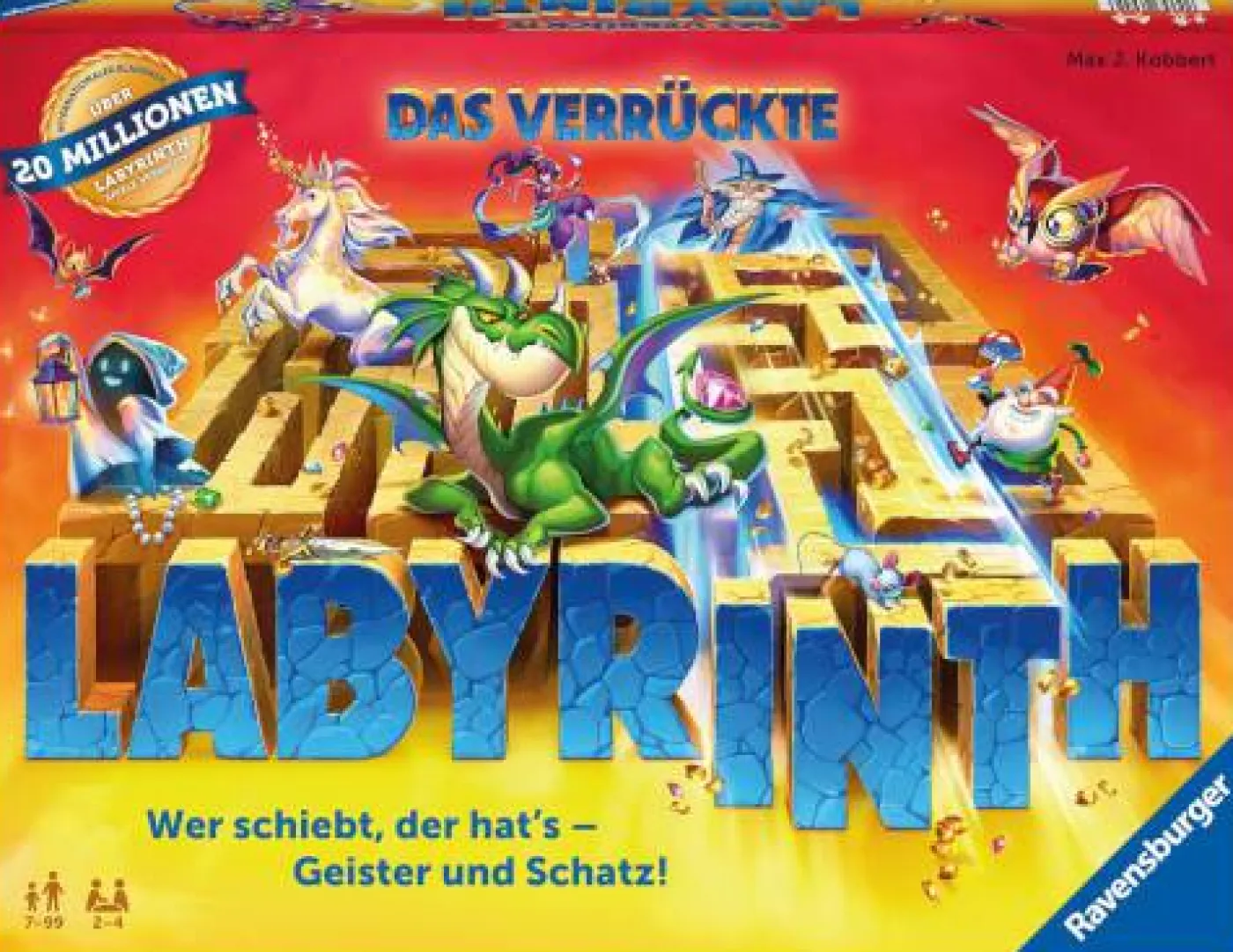 Familienspiel "Das verrückte Labyrinth"