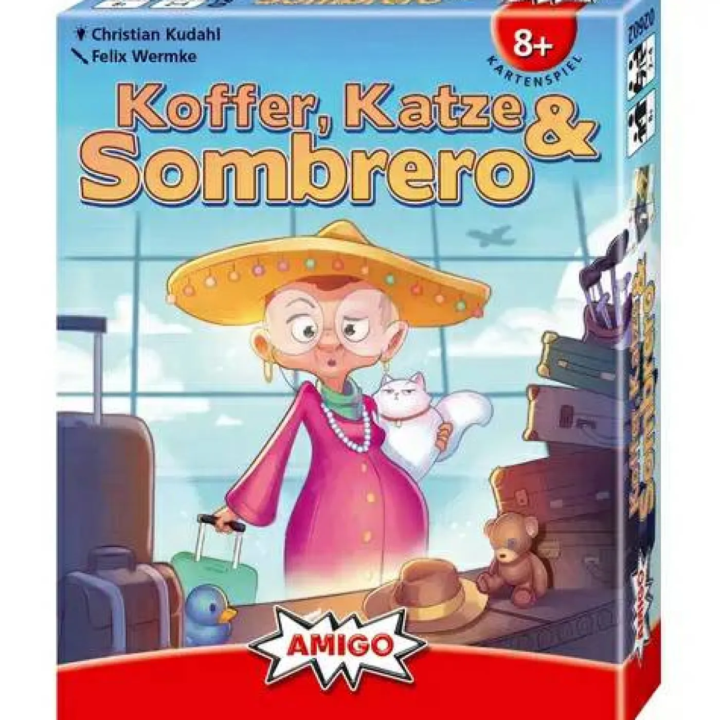 Familienspiel "Koffer, Katze & Sombrero"